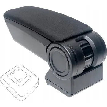 Zavěšení kol Loketní opěrka Armster 3, Mazda 2, 2015- ; Mazda CX-3, 2015-2021, tkanina