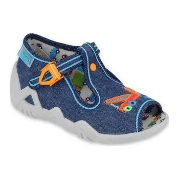 Chlapecké bačkory 217P108 18 - chlapecké sandálky Befado, odtahovka 217P108_20