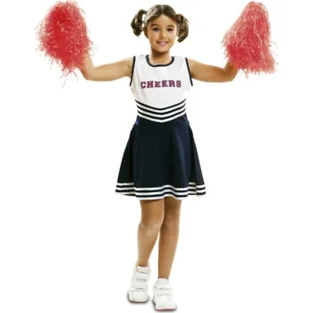 Karnevalový kostým Dětský kostým Roztleskávačka, Pro věk (roků) 7-9, VI02105x