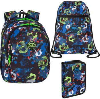 Školní batoh Školní batoh pro mládež CoolPack Football 1-3. třída pro chlapce Sada