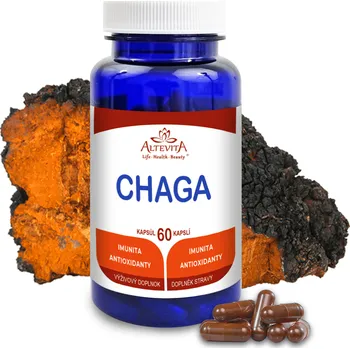 Speciální výživa Altevita Chaga 60 kapslí