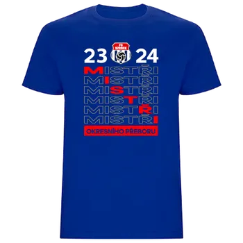 Pánské tričko Ostatní Klubové triko vítěz - motiv 9 modrá UK 3