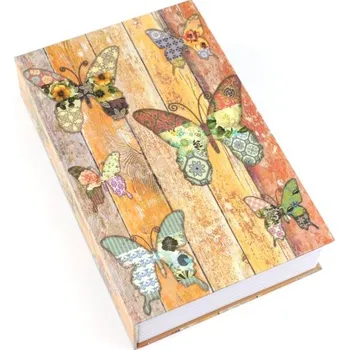 Trezor Trezor, pokladna, kniha motýlek 240x155x55mm (MOT2)