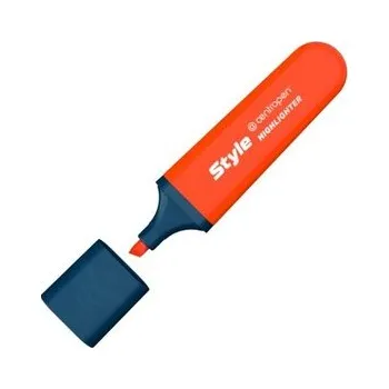 Zvýrazňovač CENTROPEN 6252 Style Fluo (klínový hrot 1-4,6 mm) - oranžová