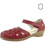 Aurelia kožená letní obuv LR62354 red, velikost 43