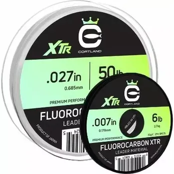Cortland návazcový fluorocarbon XTR - Cortland návazcový fluorocarbon XTR|10lb (30yd)