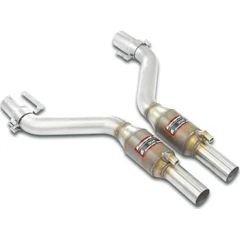 Katalyzátor Přední díl výfuku s metalickým katalyzátorem, pravá + levá Supersprint 045332