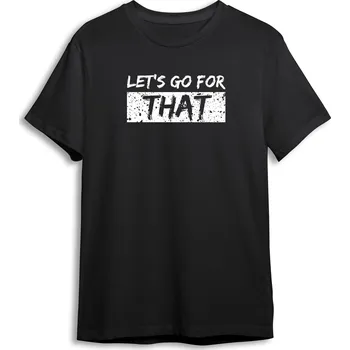 Pánské tričko Tričko BJP Let's go for THAT I, černé Velikost: 3XL