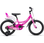 CTM Jenny Dark Pink Pearl/White