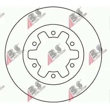 Brzdový kotouč A.B.S. 16078 Brzdový kotouč