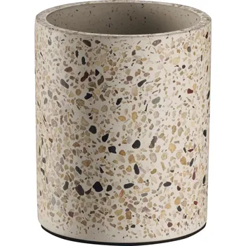 Příborník do zásuvky APS Terrazzo Nádoba na příbory, výška: 135 mm, průměr: 110 mm, vzhled terrazzo