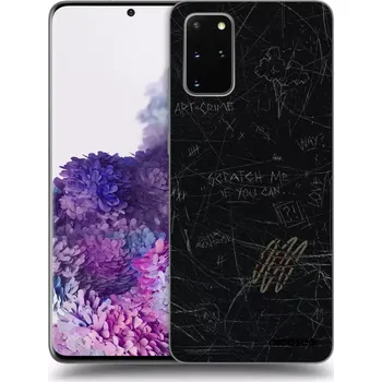 Pouzdro na mobilní telefon Picasee silikonový průhledný obal pro Samsung Galaxy S20+ G985F - SCRATCH