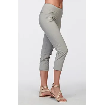 Dámské kalhoty Funkční přírodní dámské 3/4 kalhoty s kapsami 246 sil velikost 3XL