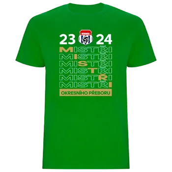 Pánské tričko Ostatní Klubové triko vítěz - motiv 9 zelená UK 3