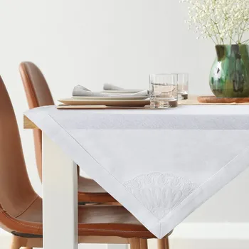 ubrus UBRUS ELEN 85X85 CM BÍLÁ