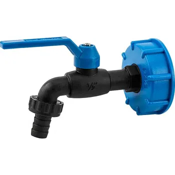 IBC ventil zahradní S60x6 GZ kohout 5/8", výstup 3/4"