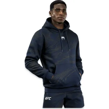 Pánská móda UFC Fusion by Venum Fight Week Men’s Pullover Hoodie - Oceanic Blue Velikost: M