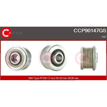 Řemenice, generátor CASCO CCP90147GS