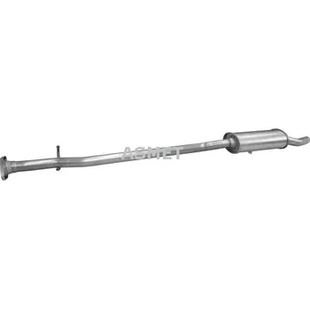 Výfukový systém Stredni tlumic vyfuku ASMET 14.037