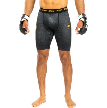 Pánské legíny Venum x Ares 2.0 Vale Tudo Shorts - Black/Gold Velikost: M