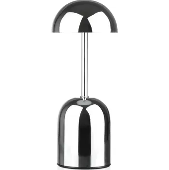 Stojací lampa Interlook Bezdrátová noční lampa s vestavěnou baterií 2000 mAh | Moderní stolní lampa s nastavitelným výkonem a barvou světla | YG-D019-Silver