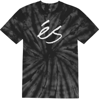Pánské tričko és Pánské triko script tye dye tee black