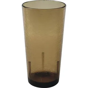 Sklenice CAMBRO Del Mare Sklenice plastová SAN, 0,473 litru, jantarová