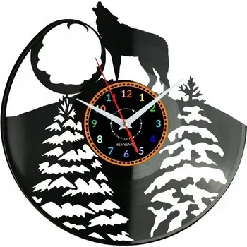 Hodiny Nástěnné hodiny Evevo černé 30 cm