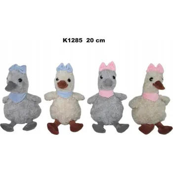plyšák PLYŠÁK KACHNA 20 CM SEDÍCÍ S MAŠLE/ŠÁTKEM SA
