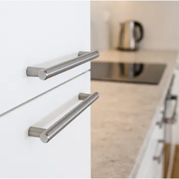 Nábytkové kování Interex Úchytka RELING / Kartáčovaný nikl 96 mm