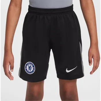 Chlapecké kraťasy Nike Chelsea Goalkeeper Shorts 2025 2026 Juniors Black/Grey 9-10 let