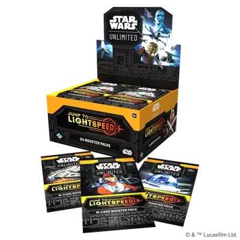 Sběratelská karetní hra Karty Star Wars: Unlimited - Jump to Lightspeed Booster Box