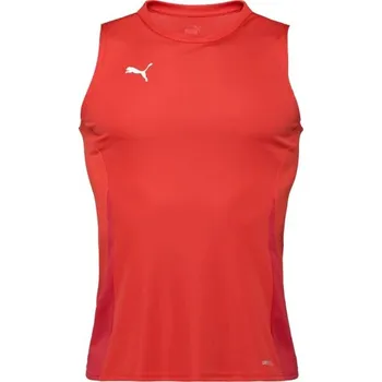Dámské tričko Dámské sportovní tílko Puma TEAMGOAL SLEEVELESS JERSEY W XL Červená, Bílá