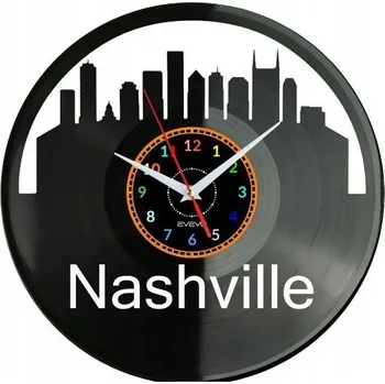 Hodiny Nástěnné hodiny Evevo černé 30 cm