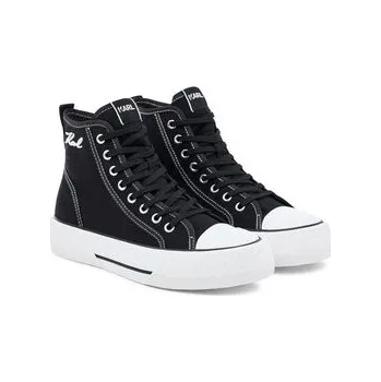 Dámské tenisky KARL LAGERFELD Plátěnky KL60655 Černá 38