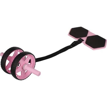 Merco Pro AB Set posilovací kolečko růžová