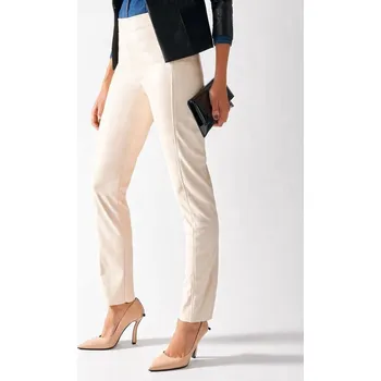 Podprsenka RINASCIMENTO KRÉMOVÉ KALHOTY IMITACE KŮŽE (M)