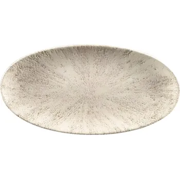 Talíř CHURCHILL Stone Ametystově šedý Talíř plochý, oválný, délka: 299 mm