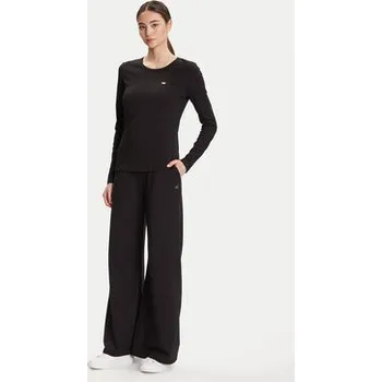 Dámská halenka EA7 Emporio Armani Halenka 7W000456 AF10373 UC001 Černá Slim Fit S
