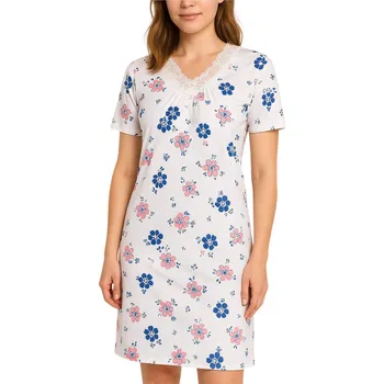 Body Noční košile s krátkým rukávem Jolanka 6559 3XL růžová