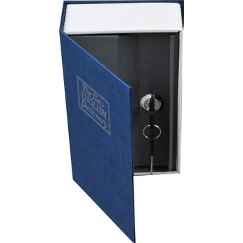 Trezor Trezor, pokladna, knižní slovník 240x160x60mm modrý (KX9 modrý)