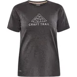 Craft ADV Trail Wool SS W Barva: black melange, Velikost: M