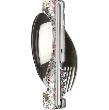 Kempingové nádobí Kapesní multifunkční příbor Akinod 13h25 Champetre