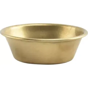 FINE 2 DINE Miska, kov, výška: 25 mm, ø: 70 mm, zlatá