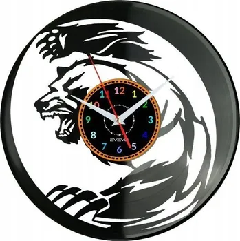 Hodiny Nástěnné hodiny Evevo černé 30 cm