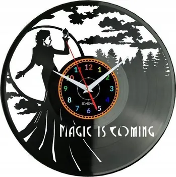 Hodiny Přichází Kouzlo Nástěnné Hodiny Vinylová Deska Moderní Dekorativní Jako Dárek