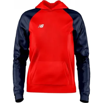 Pánská mikina New Balance Performance Hoodie HghRskRd/Nvy S