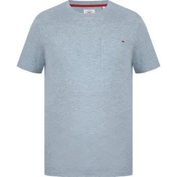 Pánské tričko Lee Cooper Regular Fit Pocket Crew T-Shirt Grey Marl 2XL