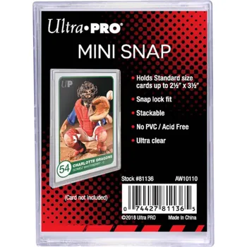 Příslušenství ke karetním hrám Ultra PRO Pevný obal na kartu Ultra Pro - Mini Snap Card Holder