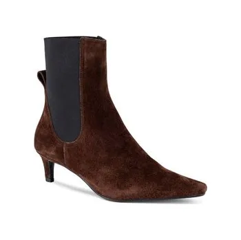 Dámské kozačky Polokozačky Gino Rossi JOSE-116096 Hnědá 39